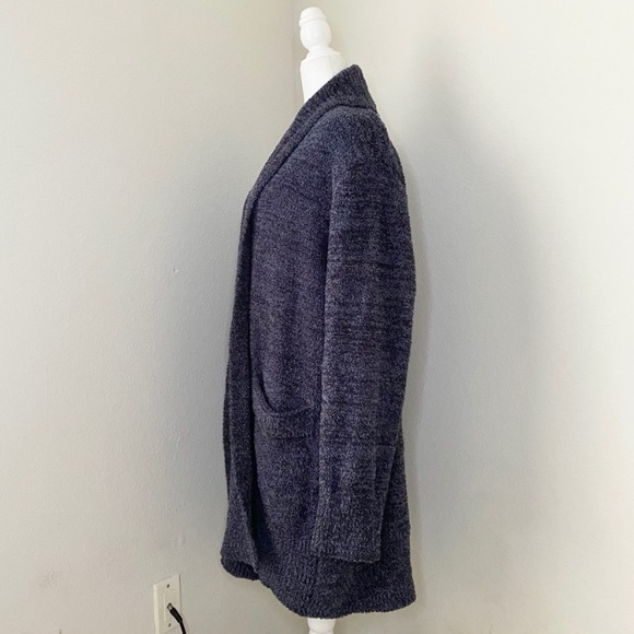 barefoot dreams - cali open cardigan sweater cozychic fuzzy cozy oversized - Picture 4 of 8
